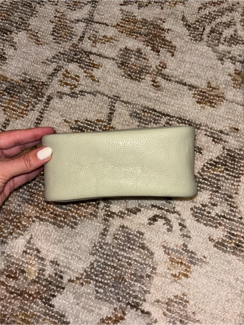 Tory Burch Perry Bombé Mini Crossbody Bag in Pine Frost